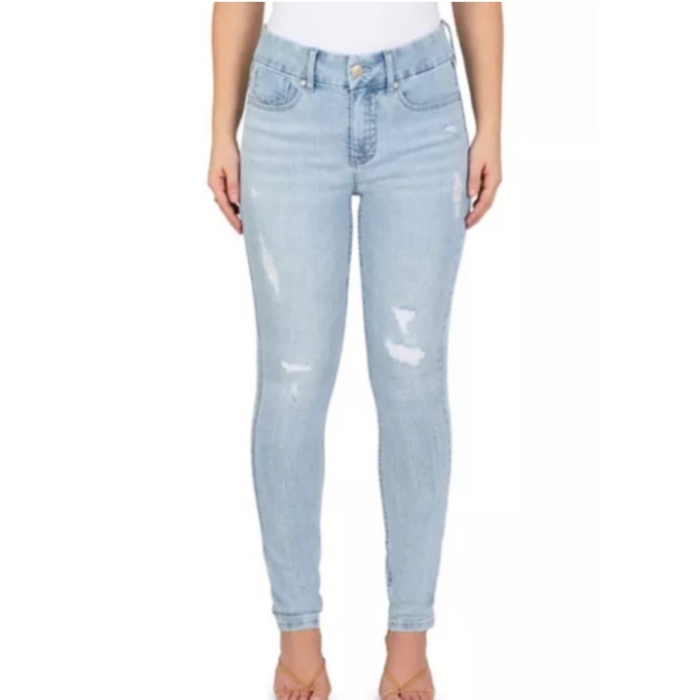 NWT Seven7 Denim Tummyless High Rise Skinny Jeans Size 14